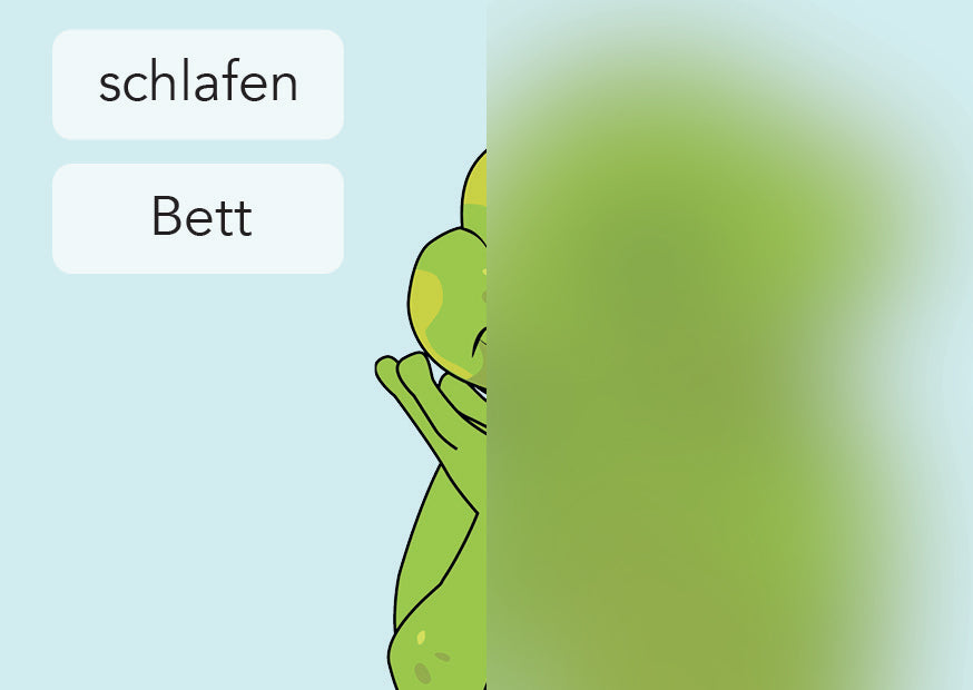 Bett / schlafen | IGuKS - Gebärde