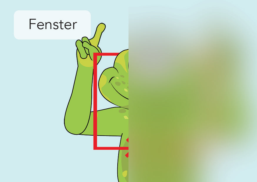 Fenster | IGuKS - Gebärde