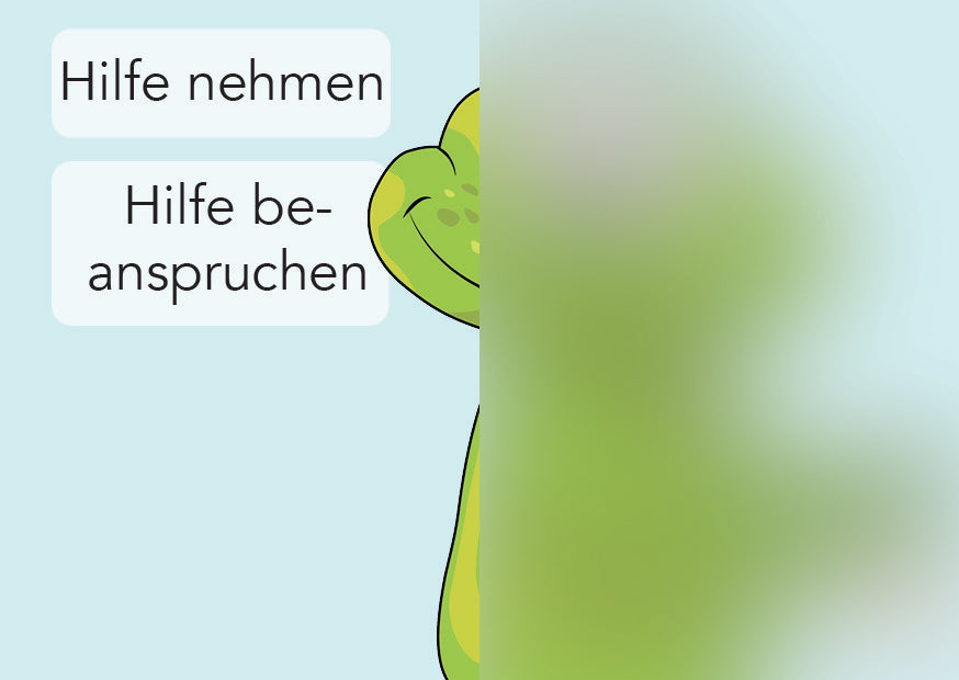 Hilfe nehmen / Hilfe beanspruchen | IGuKS - Gebärde