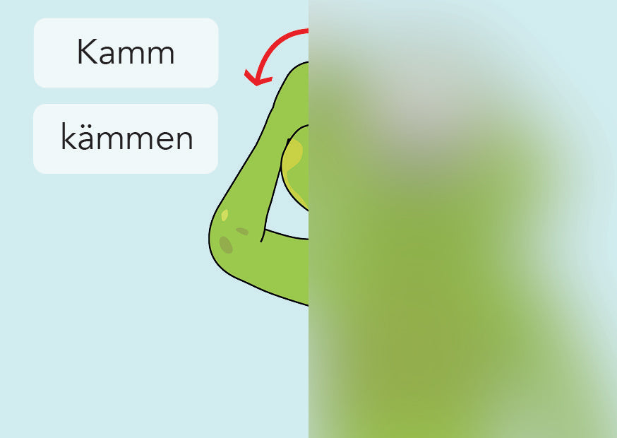 Kamm / kämmen | IGuKS - Gebärde