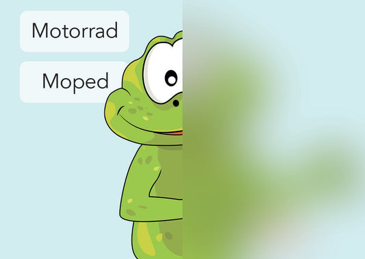 Motorrad / Moped | IGuKS - Gebärde