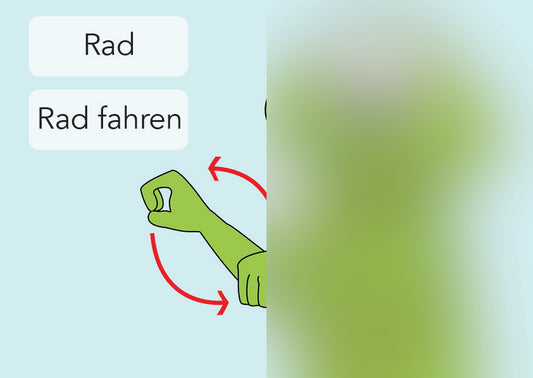 Rad / Rad fahren | IGuKS - Gebärde
