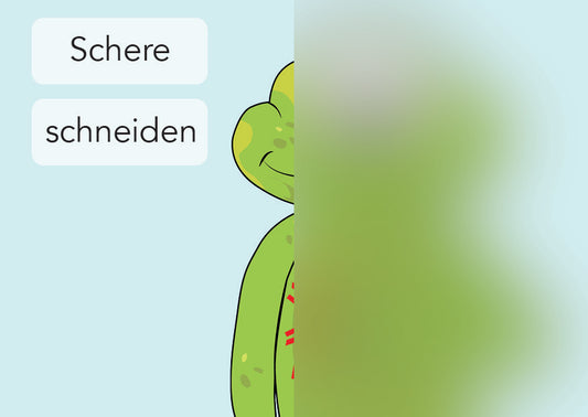 Schere / schneiden | IGuKS - Gebärde