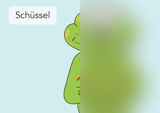 Schüssel | IGuKS - Gebärde