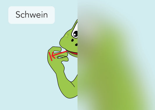 Schwein | IGuKS - Gebärde