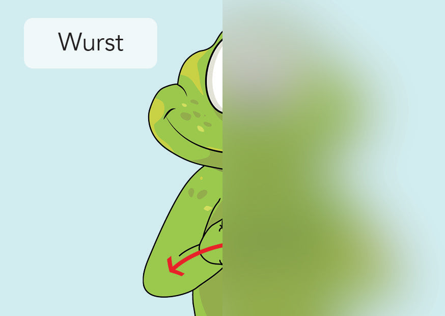 Wurst | IGuKS - Gebärde