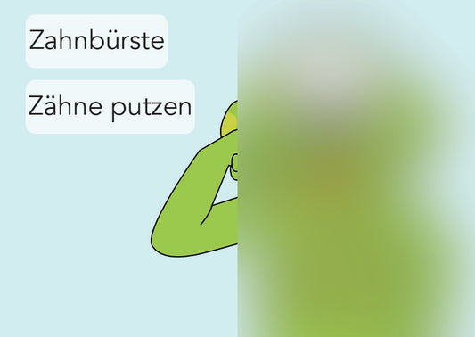 Zahnbürste / Zähne putzen | IGuKS - Gebärde