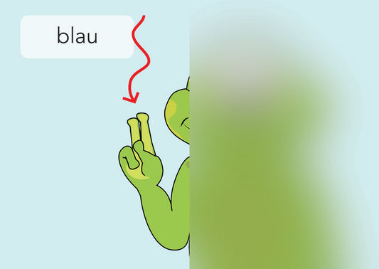 blau | IGuKS - Gebärde