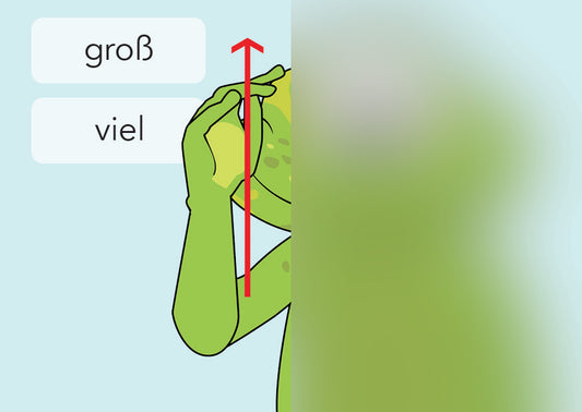 groß / viel | IGuKS - Gebärde