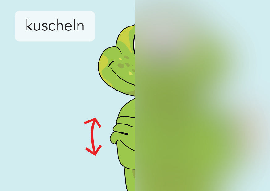 kuscheln | IGuKS - Gebärde