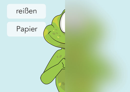 reißen / Papier | IGuKS - Gebärde