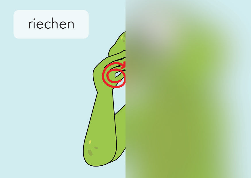 riechen | IGuKS - Gebärde