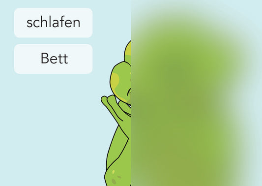 Bett / schlafen | IGuKS - Gebärde