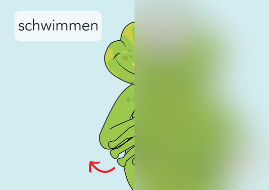 schwimmen | IGuKS - Gebärde