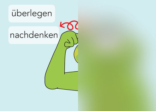 überlegen / überlegen | IGuKS - Gebärde