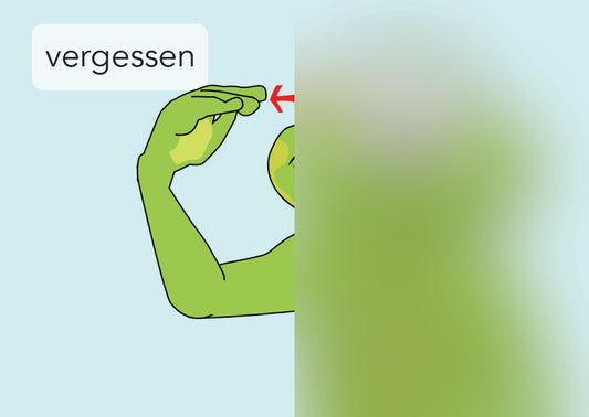 vergessen | IGuKS - Gebärde