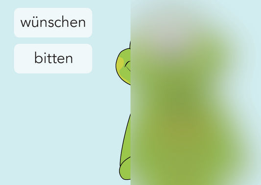 gebissen / wünschen | IGuKS - Gebärde